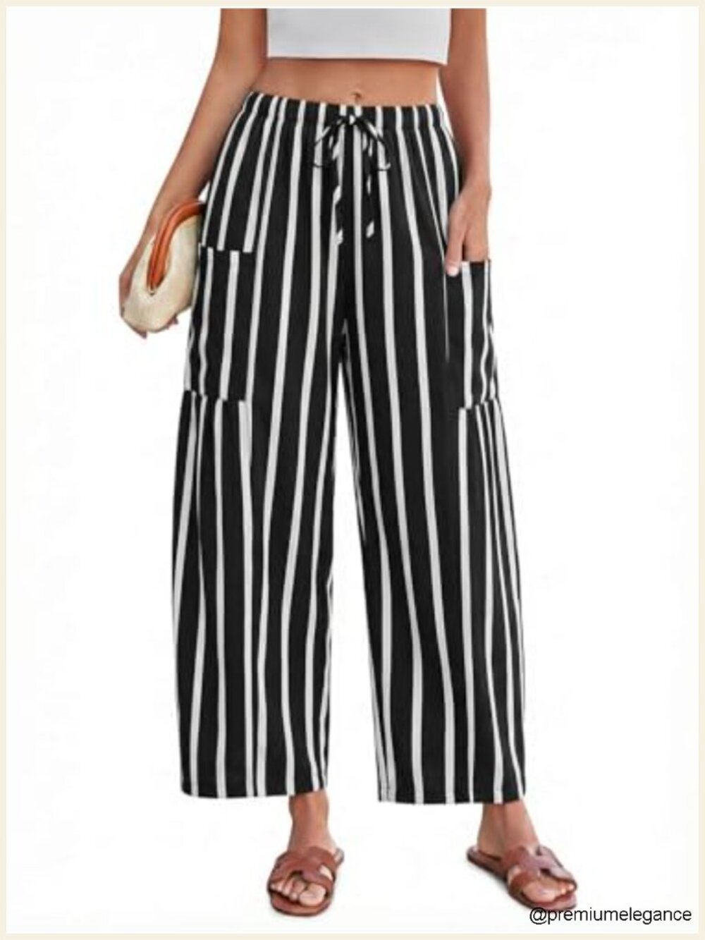 Flowy Floral Wide Leg Palazzo Pants with Pockets